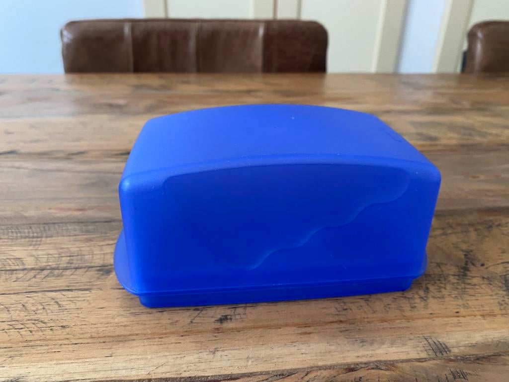 Tupperware botervloot, Huis en Inrichting, Keuken | Tupperware, Ophalen of Verzenden, Blauw, Overige typen