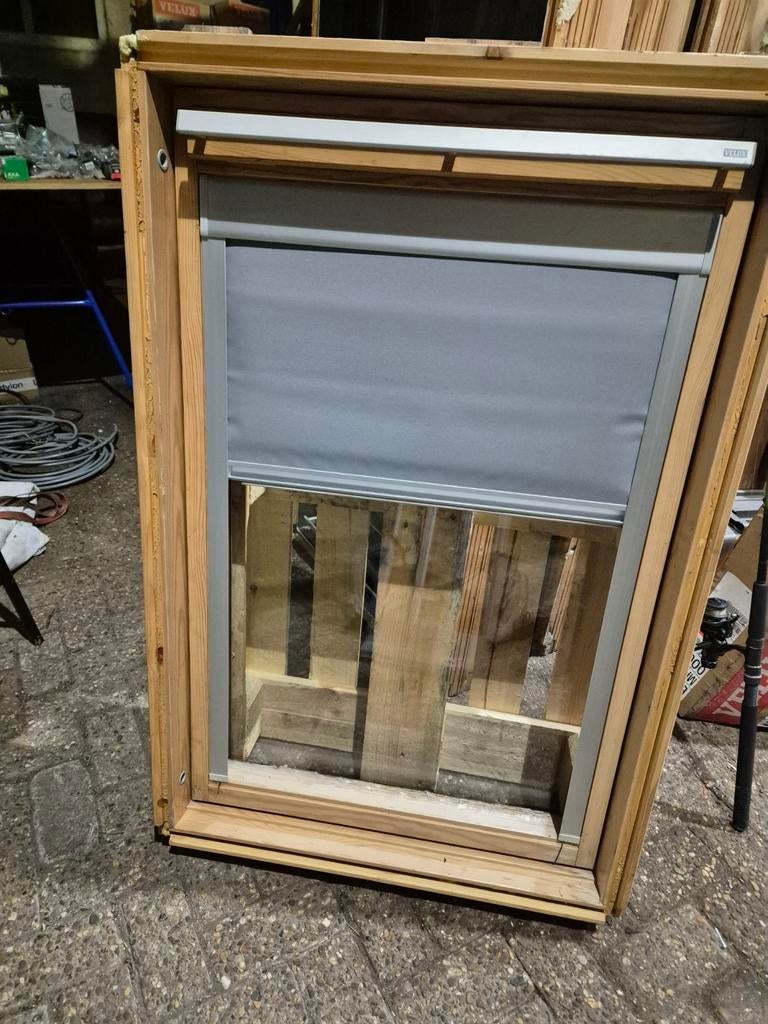 2 velux dakramen GGL 306 / 78x118  (mk06), Ophalen, 80 tot 120 cm, Zo goed als nieuw, Dubbelglas