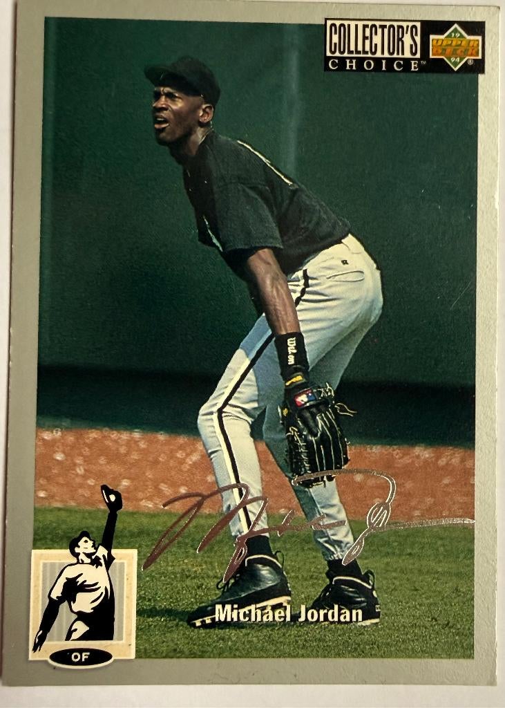 Michael Jordan Upper deck card basketbal 94-95, Ophalen of Verzenden, Zo goed als nieuw, Overige sporten, Spelerskaart