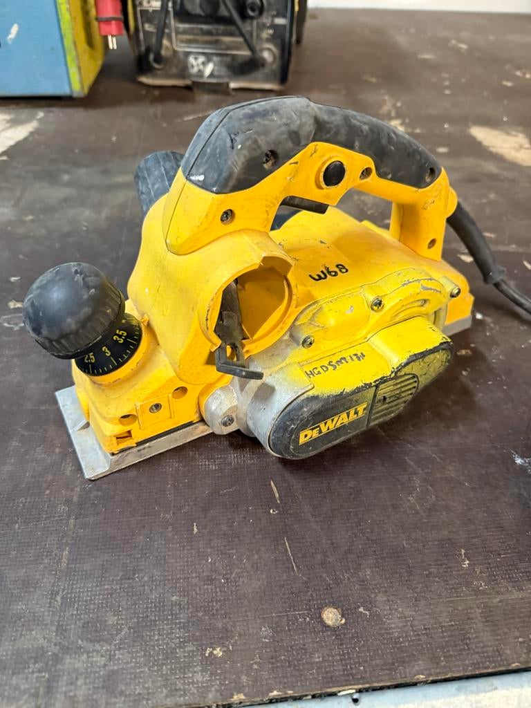 Dewalt schaafmachine, Doe-het-zelf en Verbouw, Schaafmachines, Ophalen of Verzenden, Gebruikt, Elektrisch