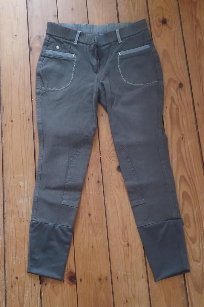 2 grijze rijbroeken ZONDER grip!, Dieren en Toebehoren, Paardrijkleding, Ophalen, Dressuur, Onderkleding