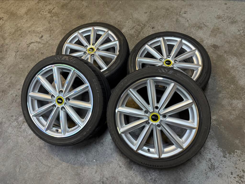 ✅ 17 inch Mini Cooper S One F56 velgen 5x112 JCW, Ophalen, Gebruikt, Banden en Velgen, 17 inch