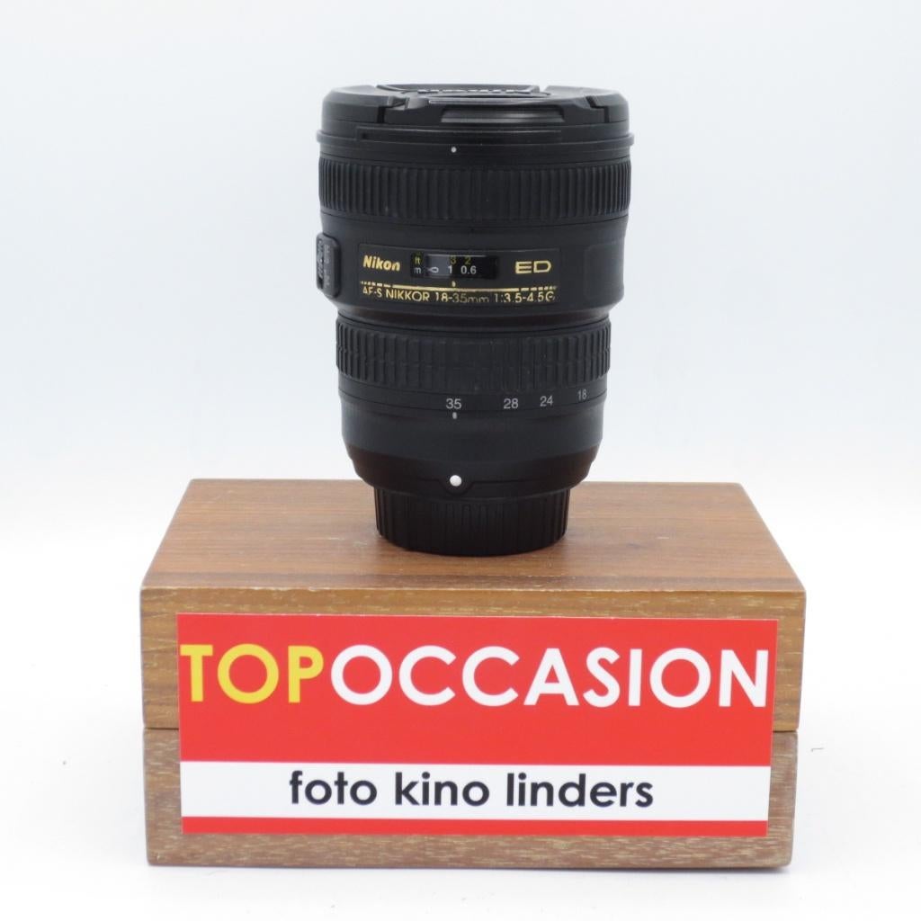 OCCASION: Nikon 18-35mm 1:3,5-4,5G ED, Audio, Tv en Foto, Ophalen of Verzenden, Gebruikt, Groothoeklens, Zoom