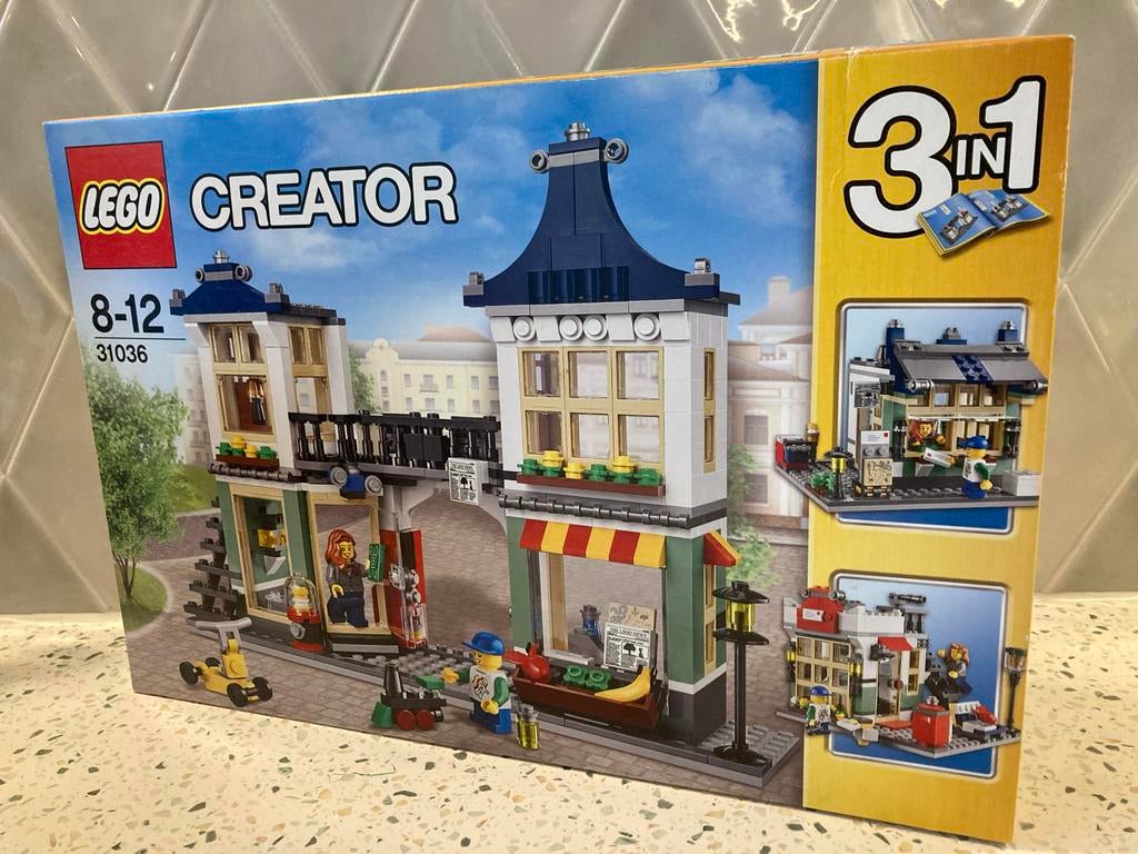 Lego Creator 31036 - Winkelstraat (Sealed!), Ophalen of Verzenden, Zo goed als nieuw, Complete set, Lego