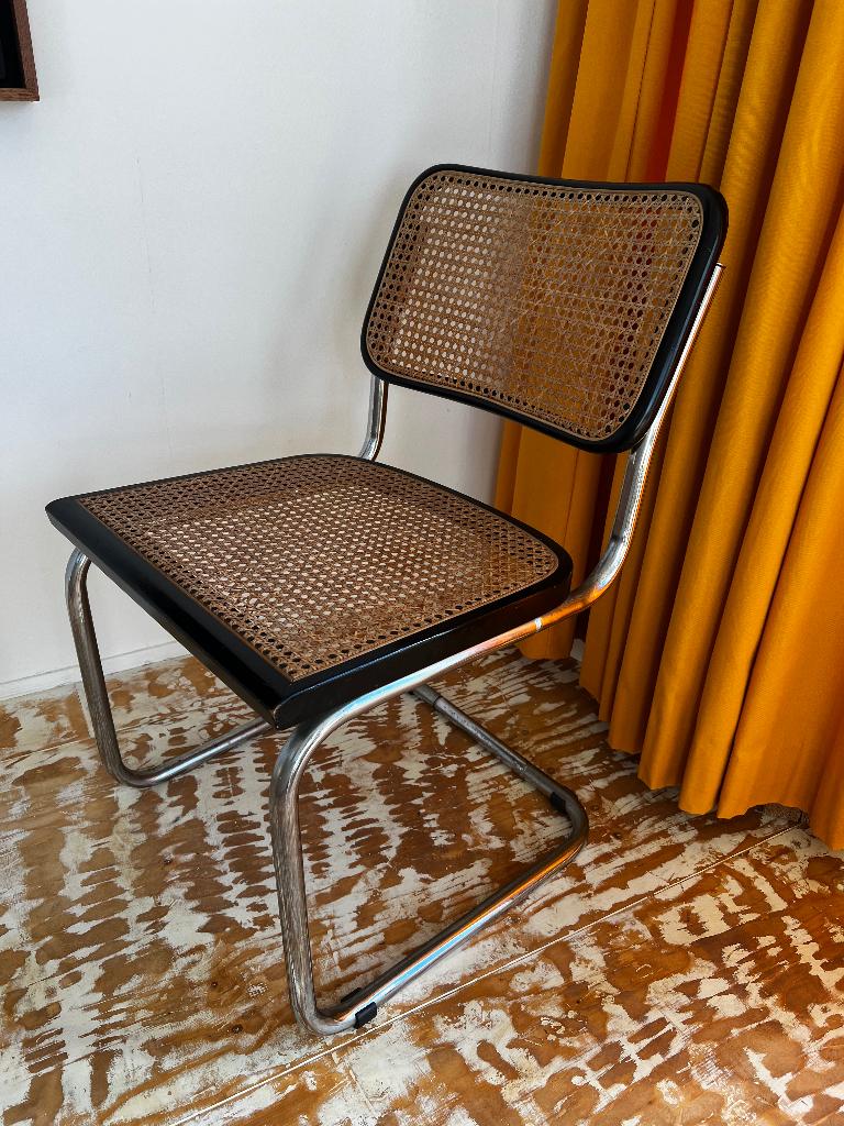 Rotan stoeltje, Ophalen, Gebruikt, Bruin, Hout