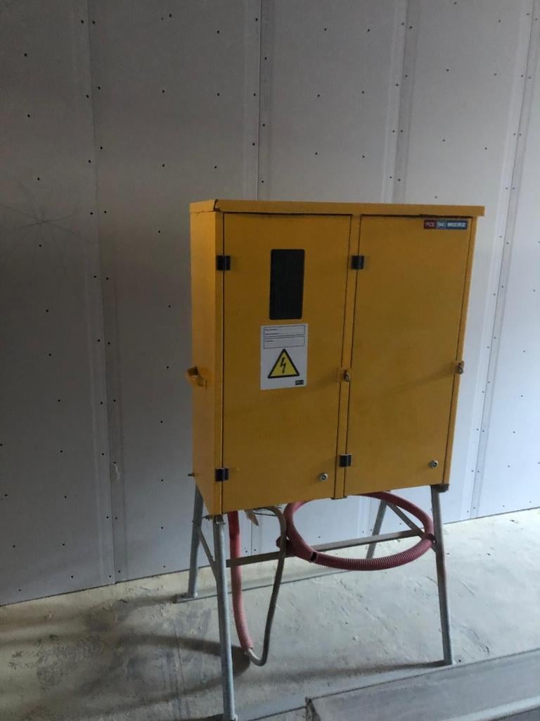 Bouwmeterkast - Gebruikt, Doe-het-zelf en Verbouw, Elektra en Kabels, Ophalen, Gebruikt, Overige typen