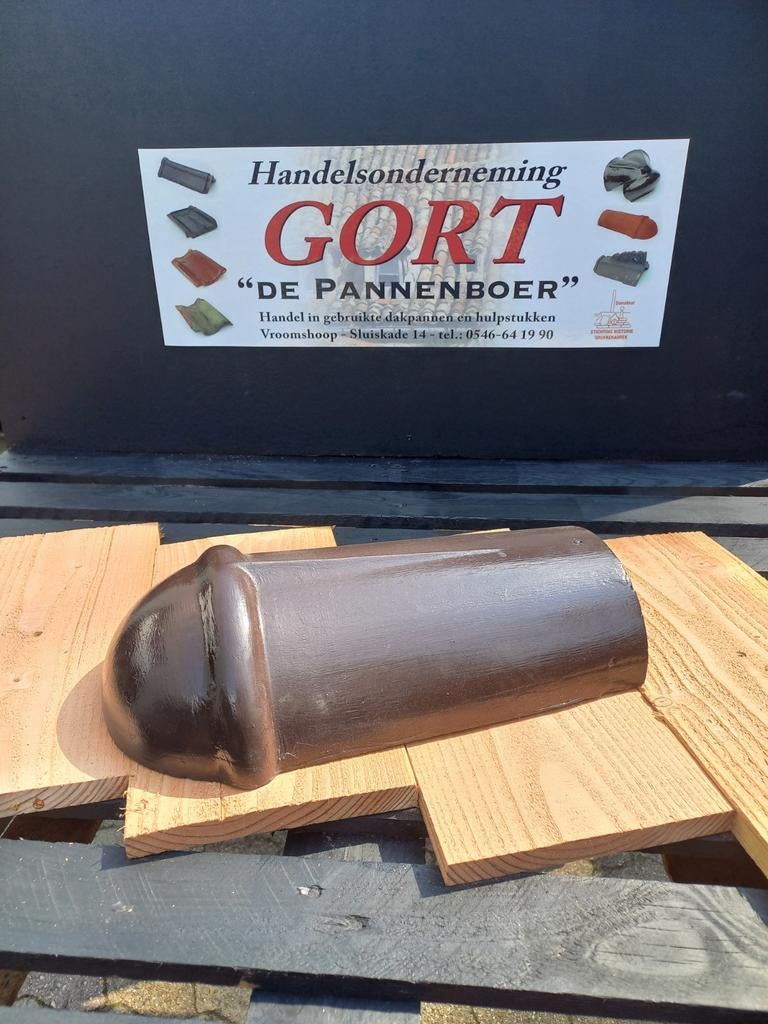 2e hands Nokvorsten Gevelpannen bij Gort de Pannenboer, Ophalen, Gebruikt, 15 m² of meer, Dakpannen