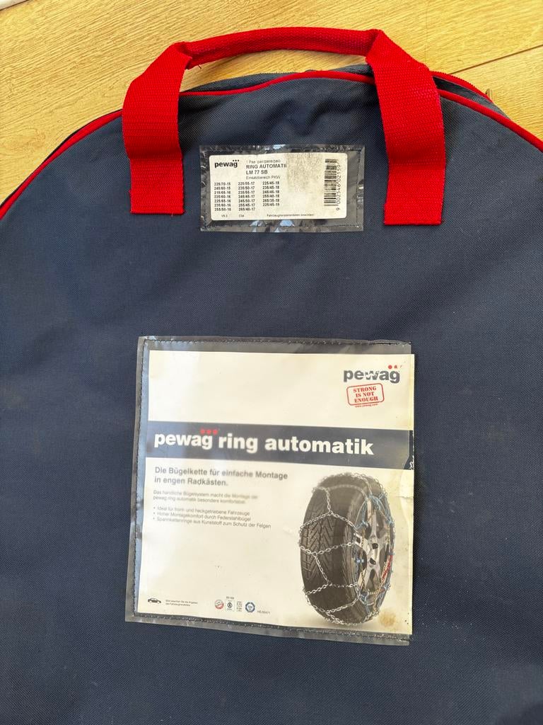 Pewag Sneeuwkettingen - Zo goed als nieuw!, Auto diversen, Ophalen, Zo goed als nieuw