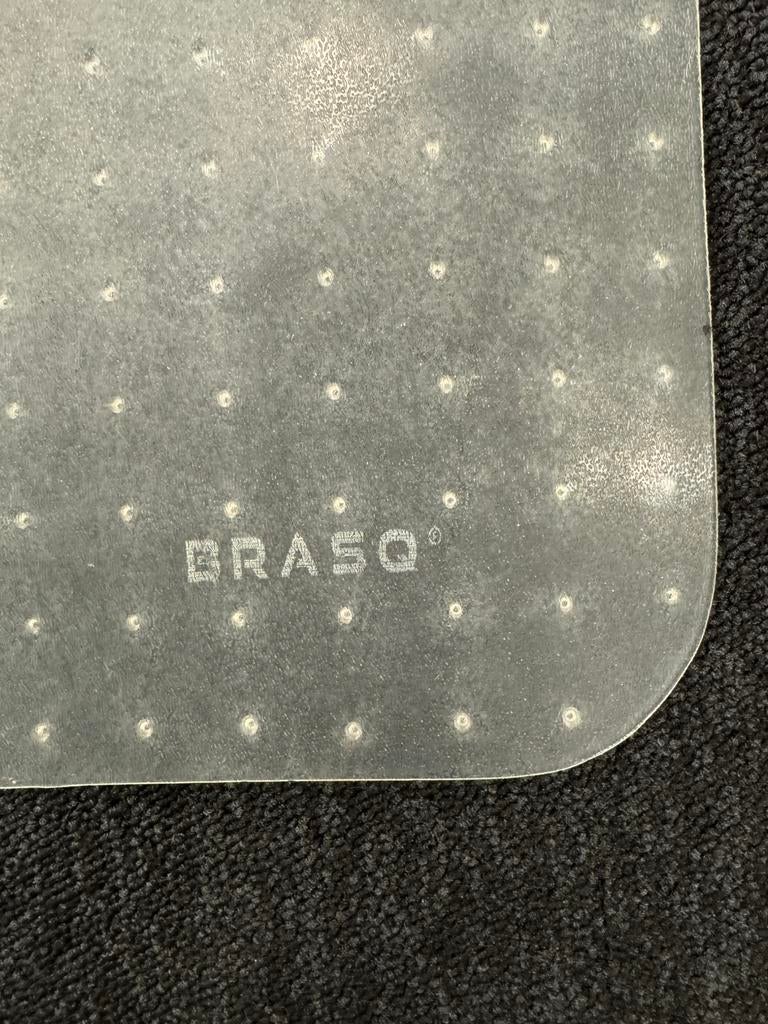 Brasq stoelmat vloerbeschermer, Diversen, Bureau-accessoires, Ophalen, Zo goed als nieuw