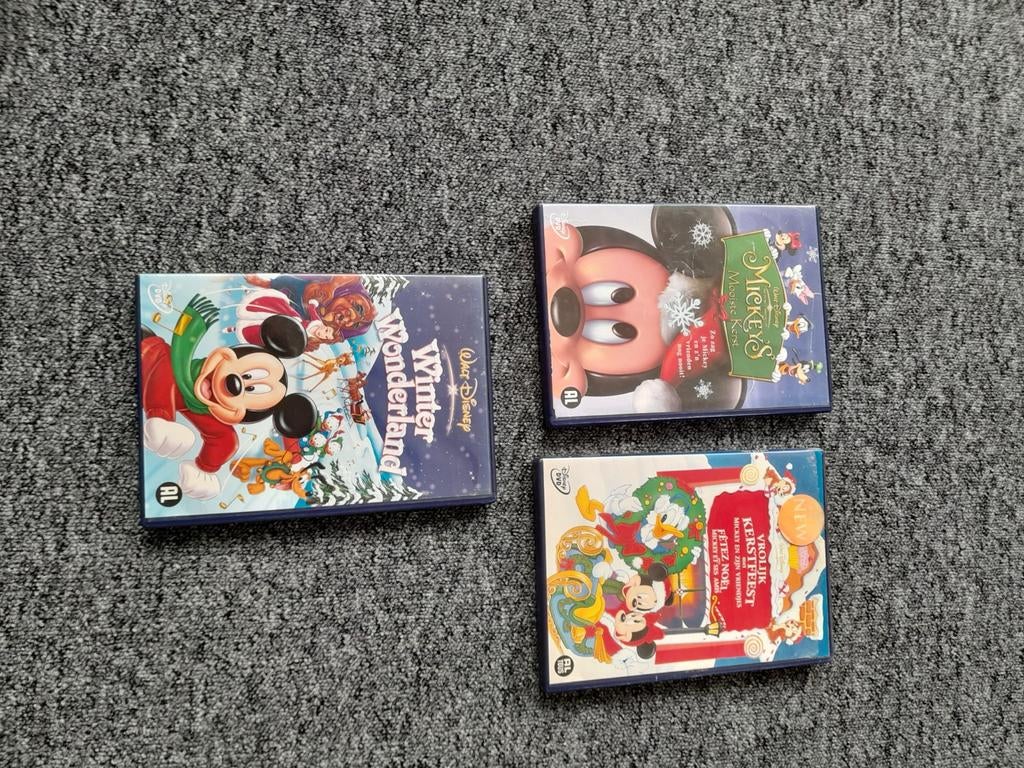 3 dvd's van walt disney, Ophalen of Verzenden, Zo goed als nieuw, Verhaal of Sprookje