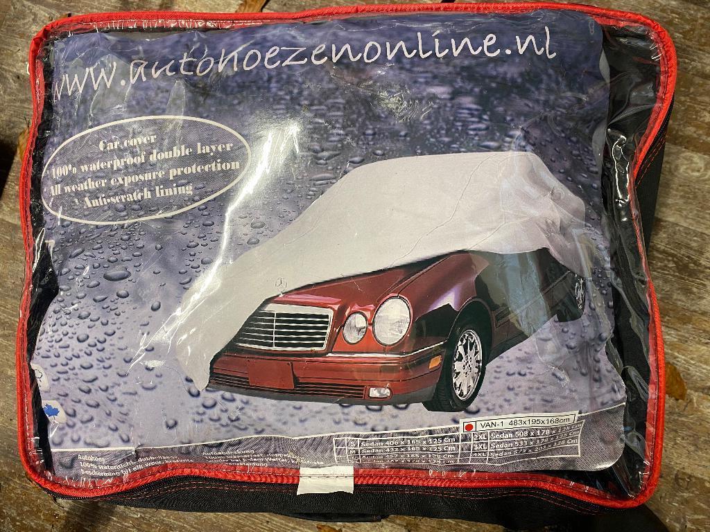 Autohoes voor bus/bestelwagen, Auto diversen, Autohoezen, Ophalen, Gebruikt, Op maat