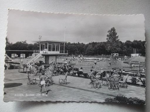 P149 Assen - Bosbad De Wilg - 1961, Verzenden, 1960 tot 1980, Ongelopen, Drenthe