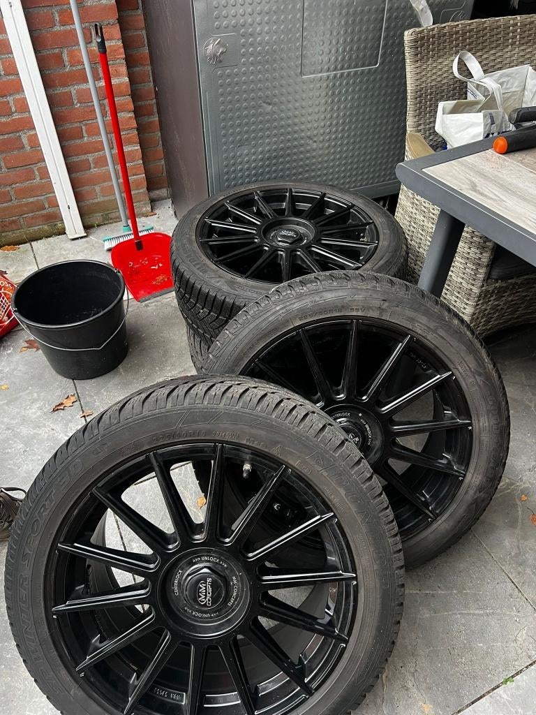 MVM Velgen Mini/BMW 18 inch SET, Ophalen, 18 inch, Gebruikt, Banden en Velgen