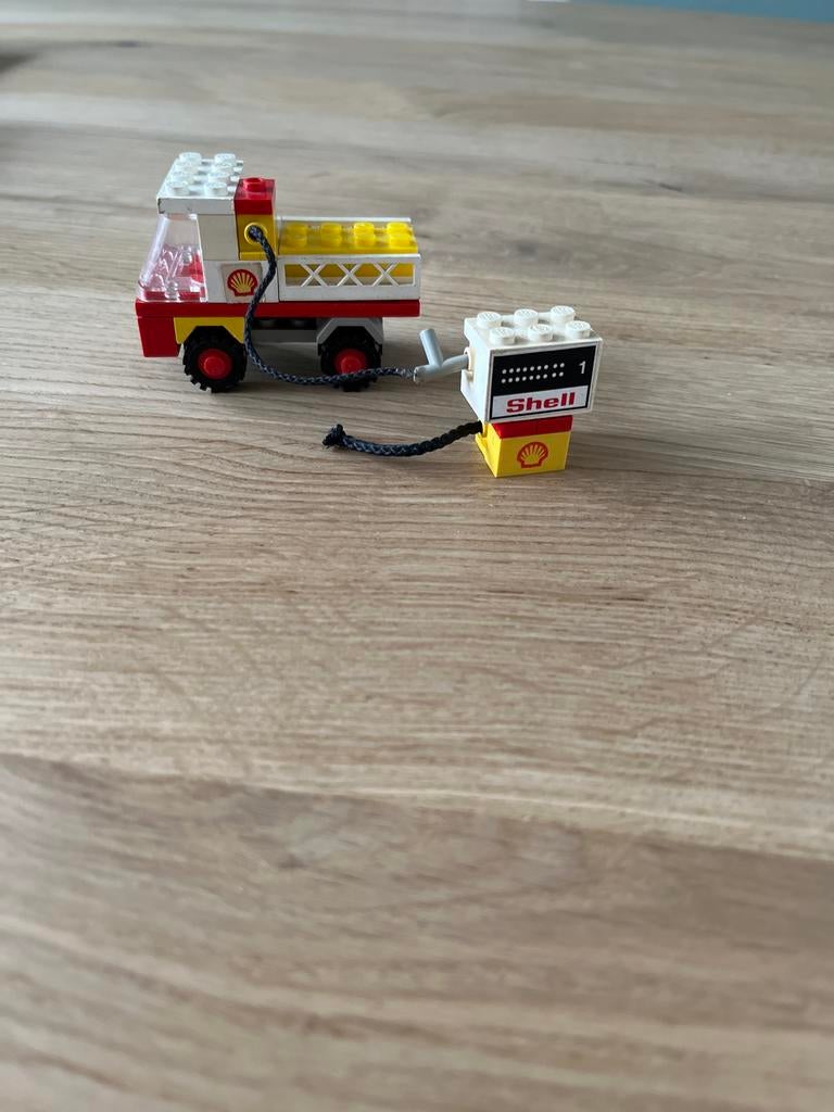 Vintage Lego Duplo Shell Tankwagen, Ophalen of Verzenden, Gebruikt, Complete set, Duplo