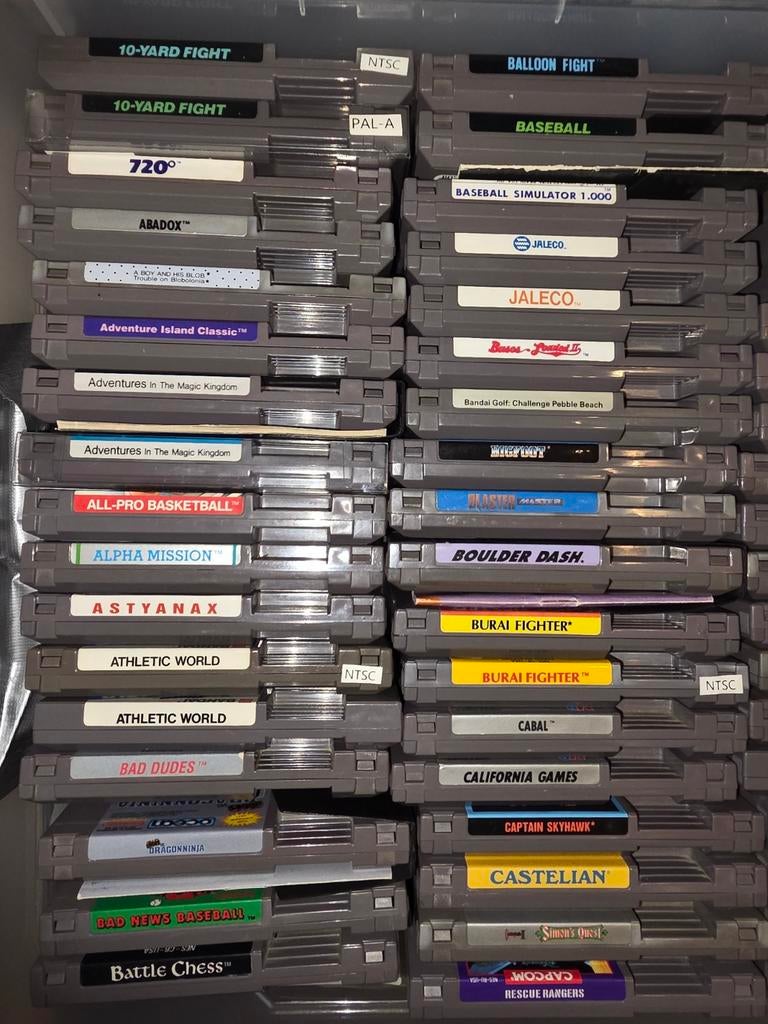 Nes Games - PAL en NTSC, Spelcomputers en Games, Avontuur en Actie, Gebruikt, 1 speler, Ophalen of Verzenden