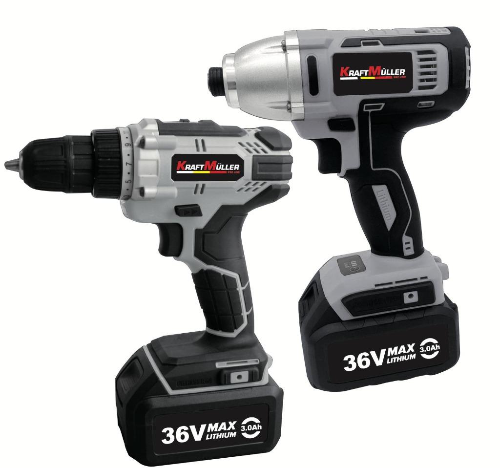 Kraft Müller Boor & Slagmoersleutel proline 36 volt  3Ah, Ophalen of Verzenden, Nieuw