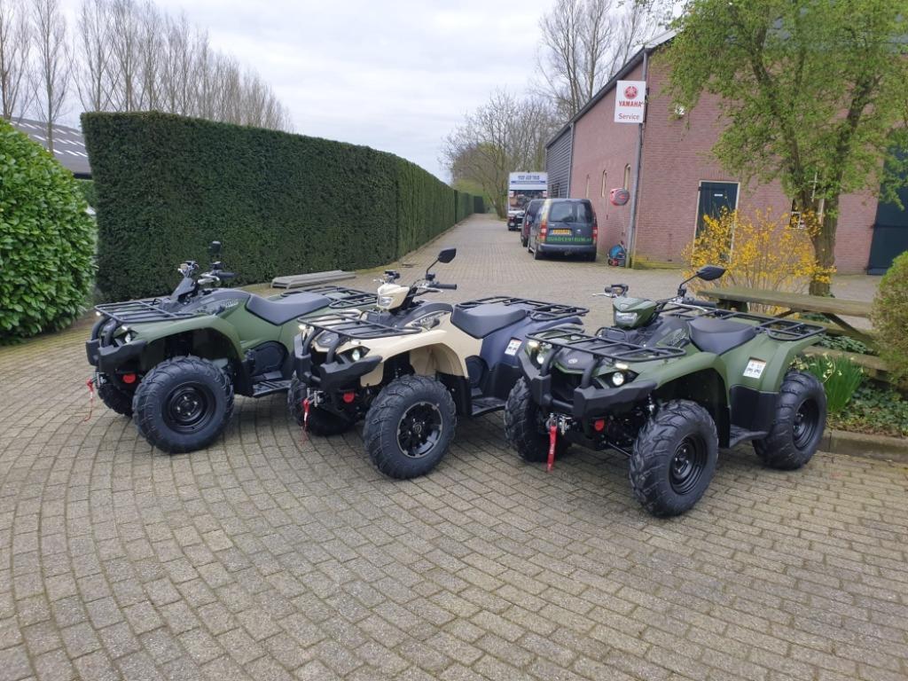 Volop voorraad nieuwe en gebruikte topmerk landbouwquads!