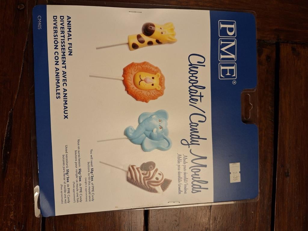 Chocolademal Dieren PME -Nieuw!, Ophalen of Verzenden, Nieuw, Taarten of Cupcakes, Bakvorm