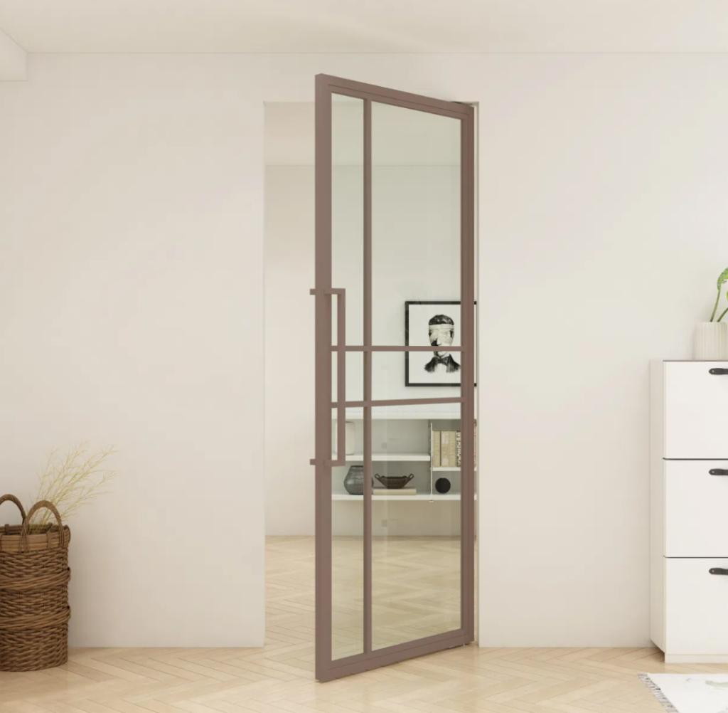*NIEUW* Stalen Taatsdeur Olijfkleur & Bronskleur, 215 cm of meer, Binnendeur, Nieuw, Glas