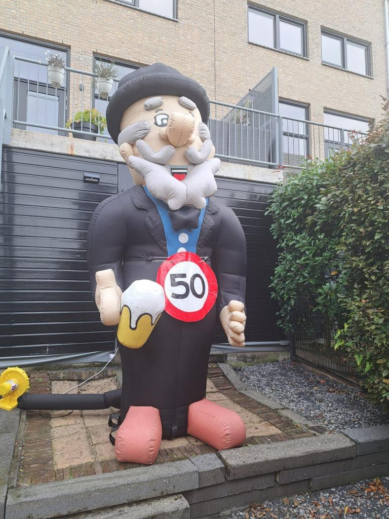 Te huur: Abraham opblaaspop 3,2 meter, Ophalen, Gebruikt, Abraham of Sarah