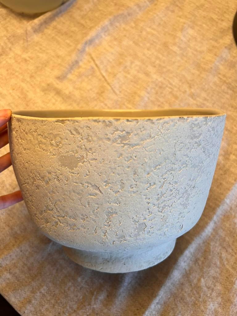 H&M Home schaal, Ophalen, Zo goed als nieuw, Rond, Glas