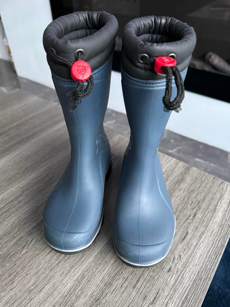 Laarzen waterdicht blauw merk Dunlop maat 31, Ophalen of Verzenden, Jongen, Laarzen, Zo goed als nieuw