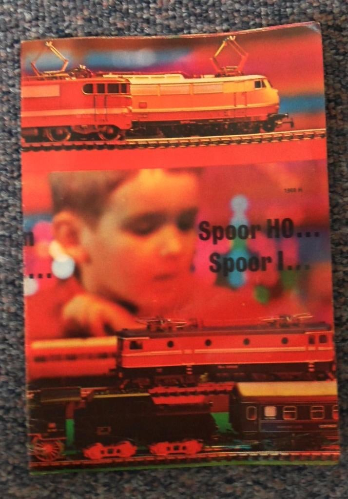 Folder spoor HO en I (1969), Hobby en Vrije tijd, Modeltreinen | H0, Wisselstroom, Overige typen, Ophalen of Verzenden, Zo goed als nieuw