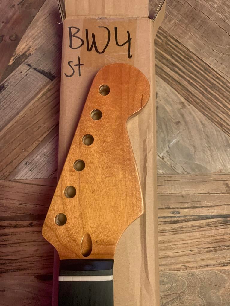 Stratocaster hals” Canadian Maple met Blackwood toets” BW4, Muziek en Instrumenten, Instrumenten | Onderdelen, Nieuw, Elektrische gitaar