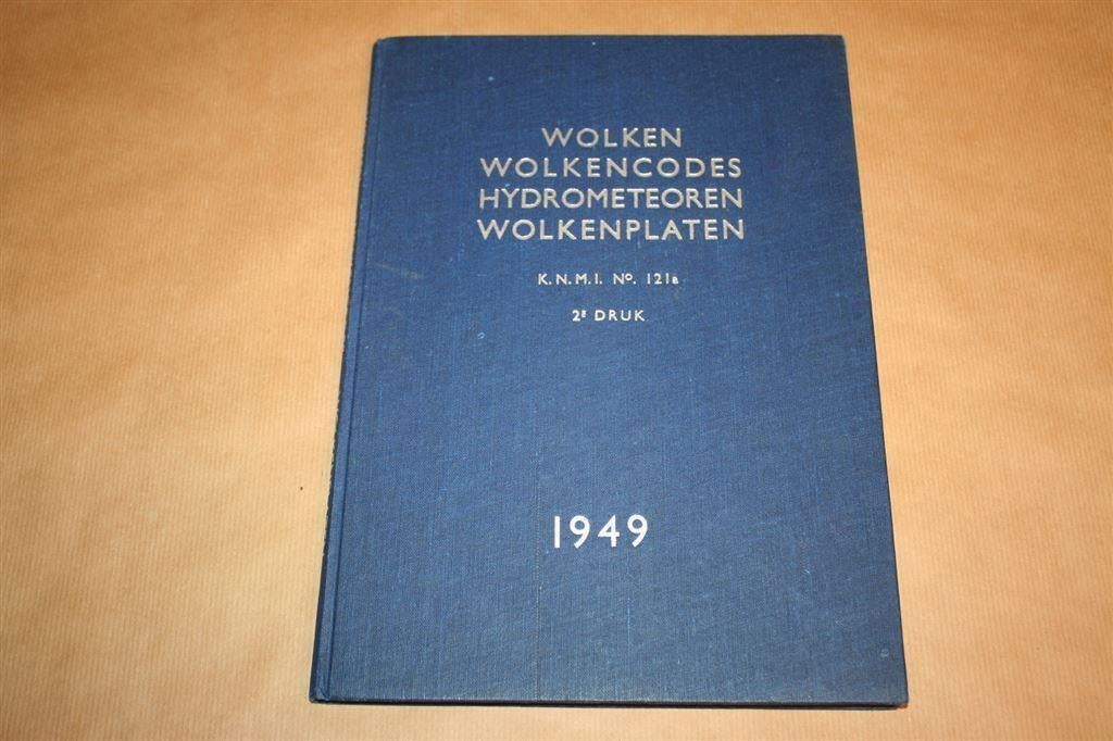 Wolken, wolkencodes, Hydrometeoren - KNMI - 1949 !!, Ophalen of Verzenden, Gelezen, Natuurwetenschap