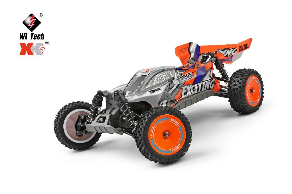WLtoys 124010 RC Car 55KM/H WL Toys Off-Road Brush 4WD, Hobby en Vrije tijd, Modelbouw | Radiografisch | Auto's, Elektro, Auto offroad