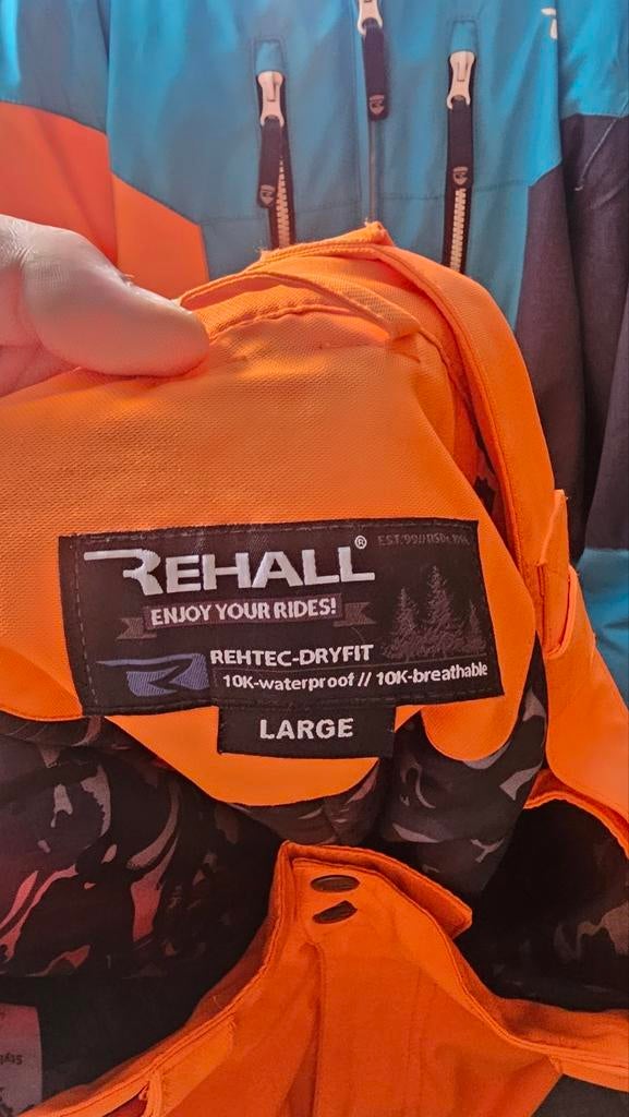 Rehall Ski- of Snowboardpak (Jas XL, Broek L) met Riem, Sport en Fitness, Snowboarden, Ophalen, Gebruikt, Kleding