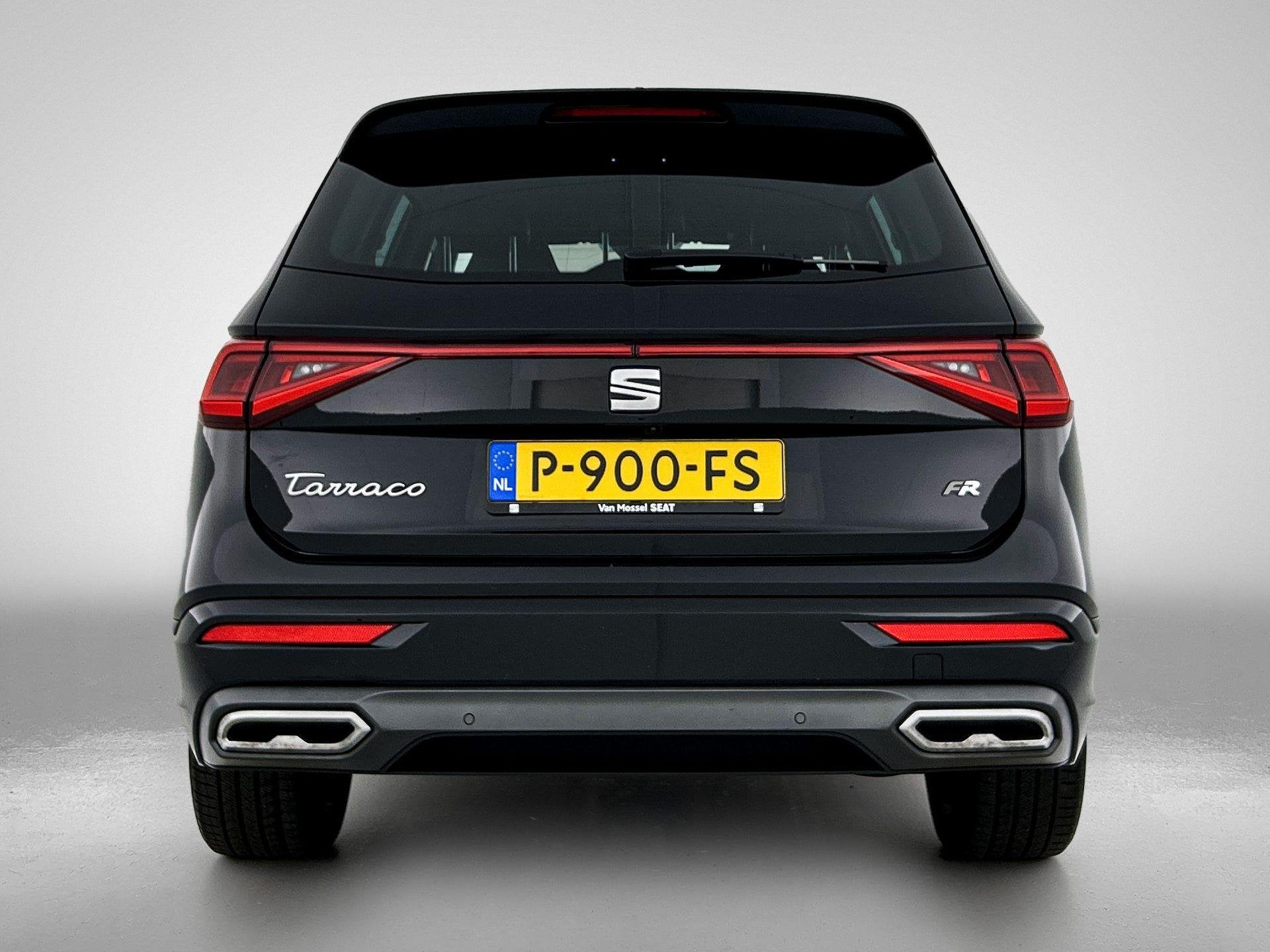 SEAT Tarraco 1.5 TSI FR Business Intense | ELEK.STOEL | ADAP, Auto's, Seat, 12 maanden, Stof, 4 cilinders, Zwart