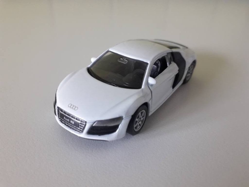 audi r8           welly, Ophalen of Verzenden, Zo goed als nieuw, Auto