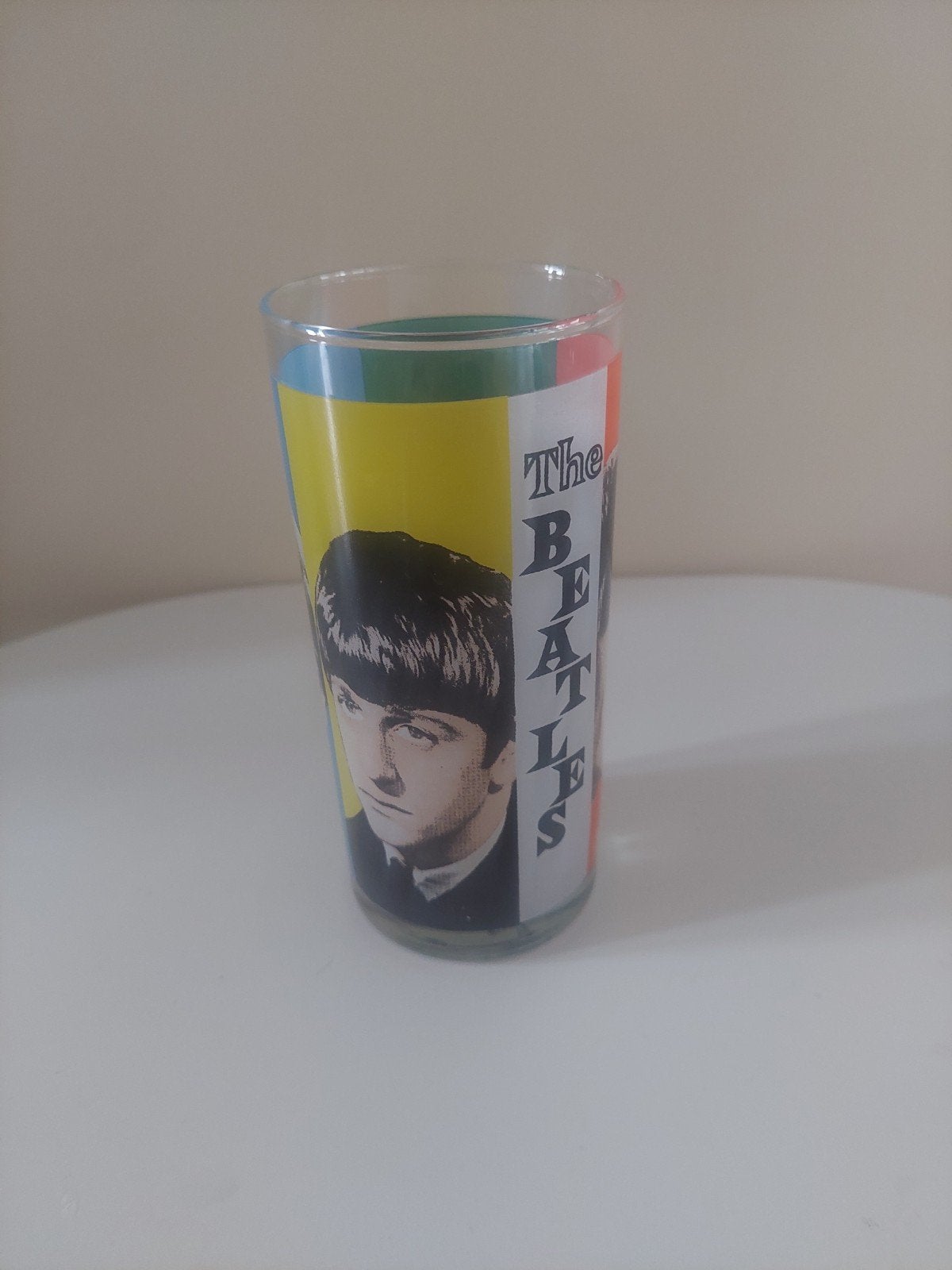 Beatles glas, Ophalen of Verzenden, Zo goed als nieuw, Gebruiksvoorwerp
