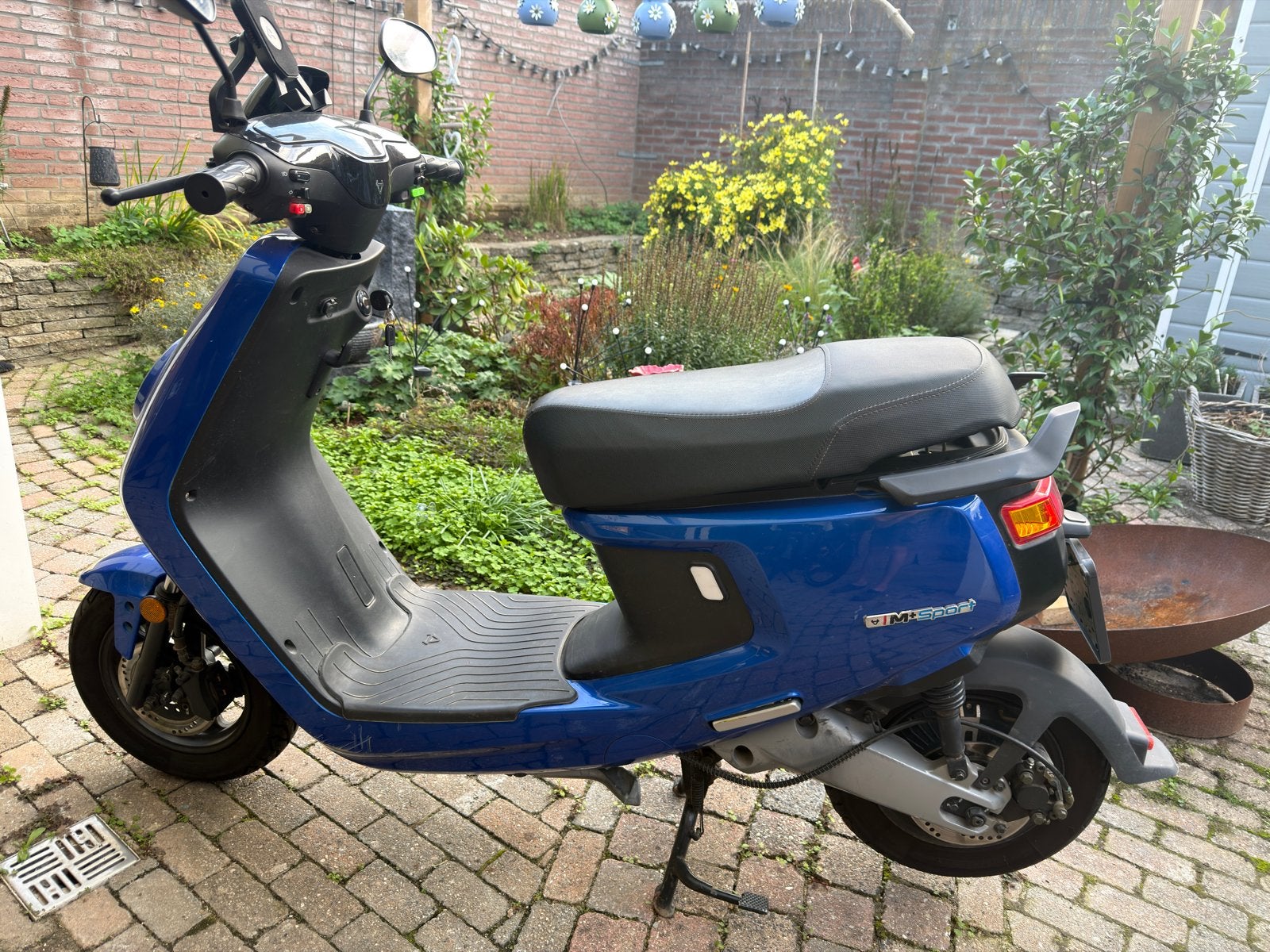 NIU Elektrische scooter - Blauw, 2018 - 17375 km,l, Ophalen, Gebruikt, Elektrisch, Overige merken