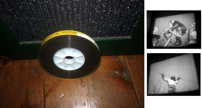 16mm film "Chimp the Fireman" Castle zw/w 9 min geluid, Ophalen of Verzenden, 16mm film