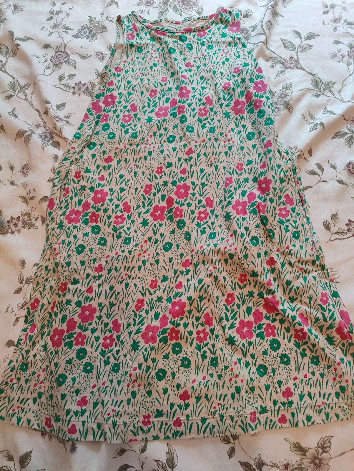 Marimekko x Uniqlo jurk met bloemenprint (maat 9-10 jaar), Ophalen, Zo goed als nieuw, Marimekko x Uniqlo, Meisje