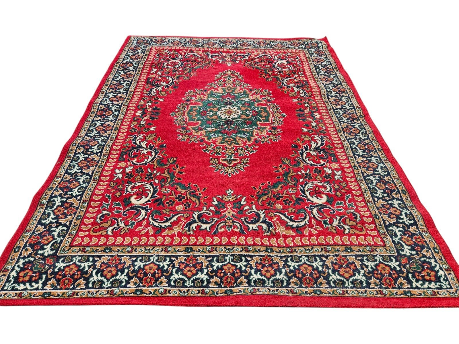 Prachtig vintage tapijt ** UITVERKOOP **, Gebruikt, 150 tot 200 cm, 200 cm of meer, Ophalen of Verzenden
