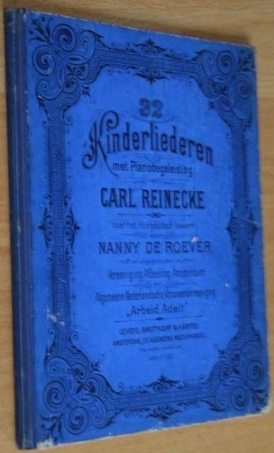 REINECKE, CARL - Kinderliederen met pianobegeleiding - 71257, Boeken, Ophalen of Verzenden, Gelezen, Overige onderwerpen