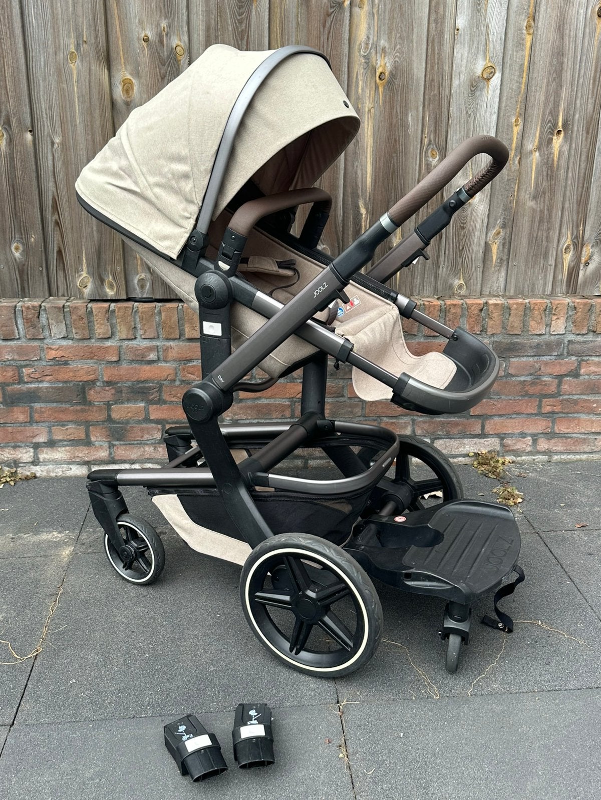 Joolz day+ timeless taupe kinderwagen buggy compleet, Ophalen, Zo goed als nieuw, Overige merken