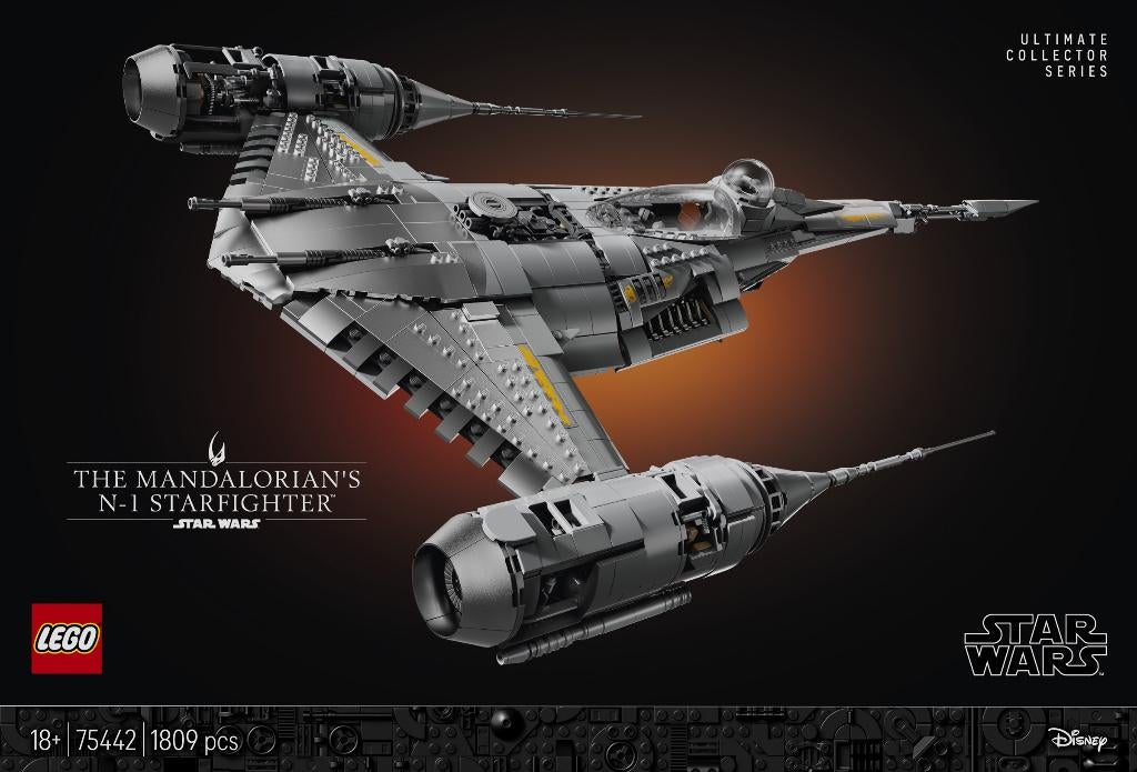 Lego Set 75442 – The Mandalorian’s N-1 Starfighter, Star Wars, Lego, Nieuw, Ophalen of Verzenden