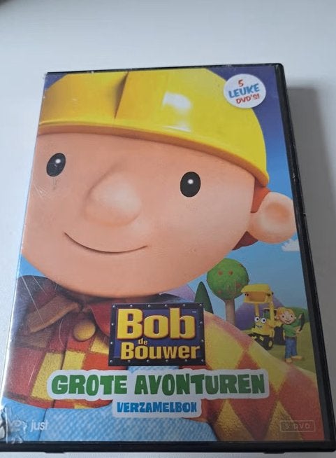 5DVD - Bob De Bouwer - Grote Avonturen Verzamelbox, Alle leeftijden, Ophalen of Verzenden, Gebruikt