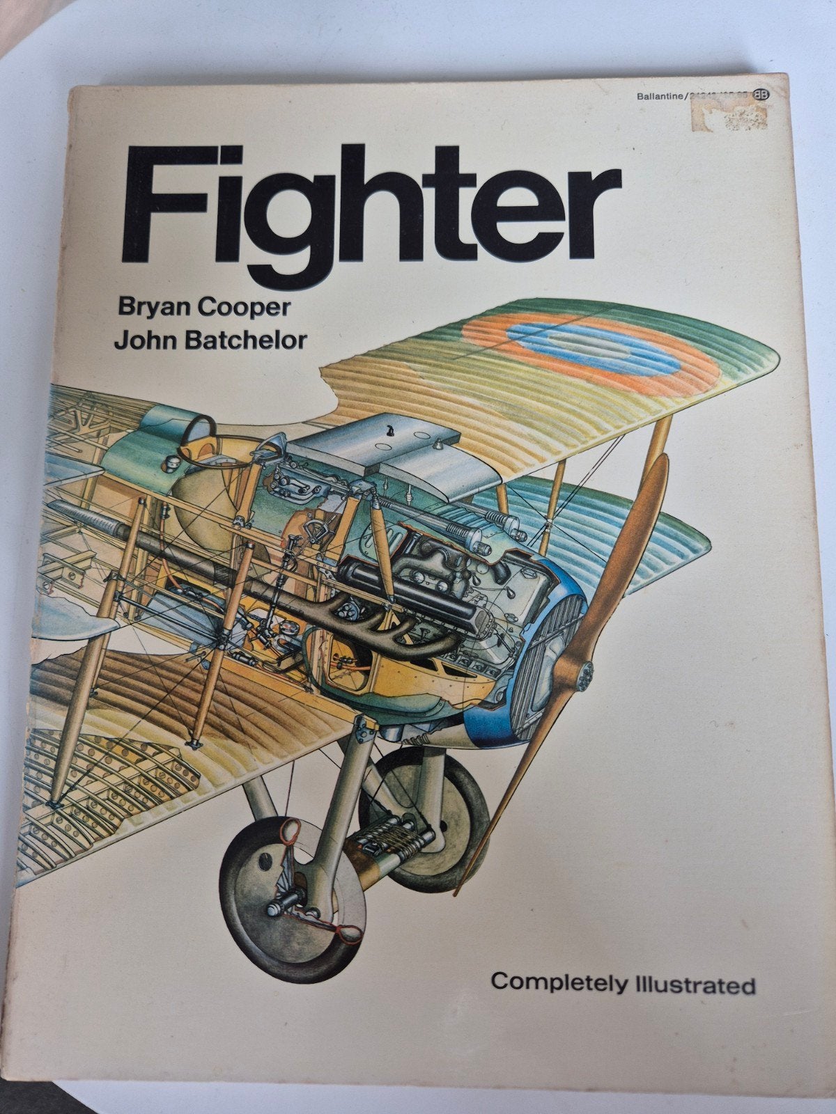 Fighter: Geïllustreerd Boek over Vliegtuigen, Ophalen of Verzenden, Gelezen, Overige onderwerpen, Bryan Cooper, John Batchelor