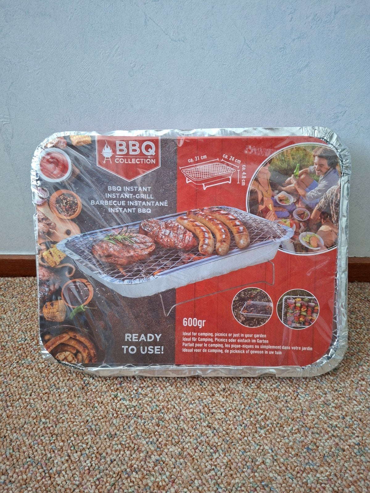Wegwerp BBQ, nieuw in verpakking., Ophalen, Nieuw