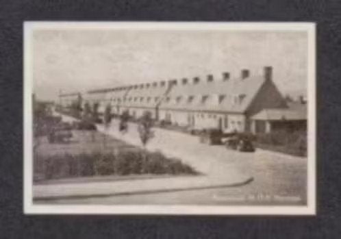Emmeloord Noordoostpolder Rietstraat VW Kever., Ophalen of Verzenden, 1940 tot 1960, Gelopen, Flevoland