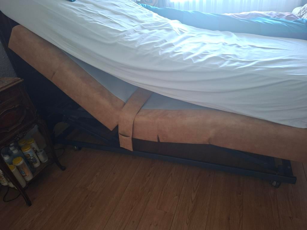 Well fair bedden, 90 cm, Eenpersoons, Beige, Ophalen of Verzenden