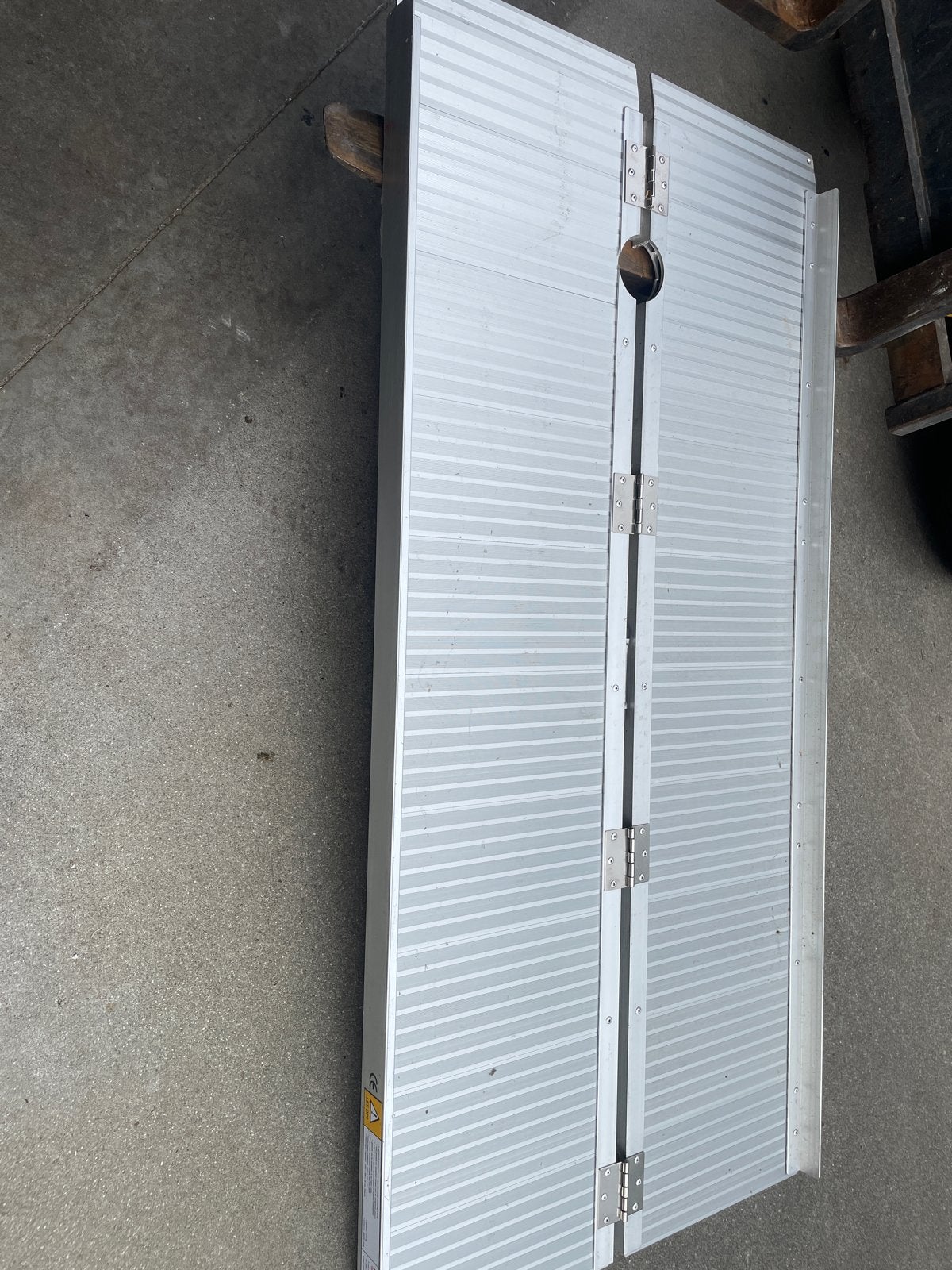 Oprijplaat scootmobiel, Diversen, Ophalen, Inklapbaar, Zo goed als nieuw, Handbewogen rolstoel