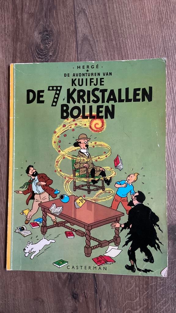 De Zeven Kristallen Bollen en de Zonnetempel, Eén stripboek, Ophalen of Verzenden, Gelezen