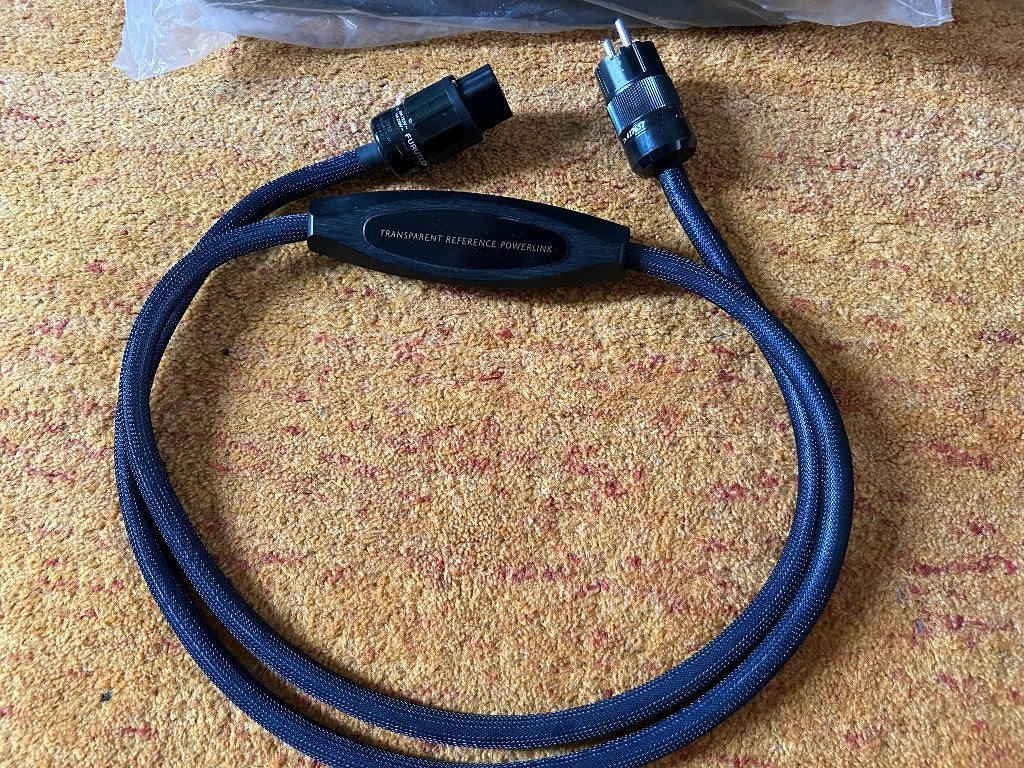 Transparent Powerlink Reference MM2x, Ophalen of Verzenden, Zo goed als nieuw, 2 tot 5 meter, Overige kabels