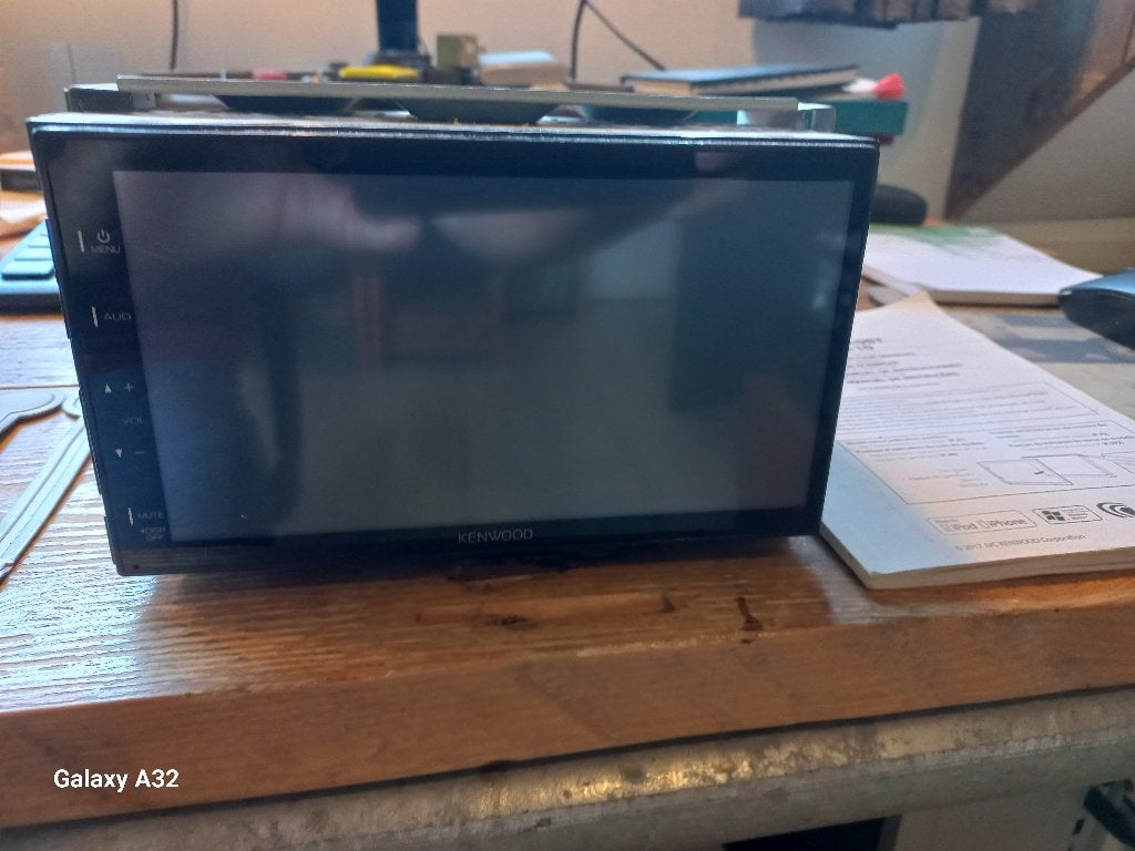 auto Kenwood monitor met ontvanger, Ophalen of Verzenden, Gebruikt